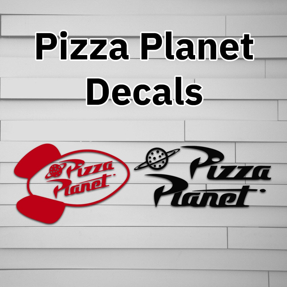 Pizza Planet Decal Sticker