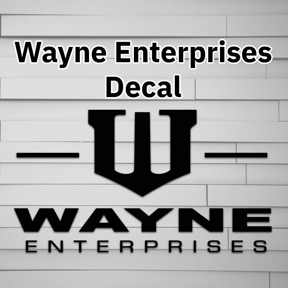 Wayne Enterprses Decal Sticker