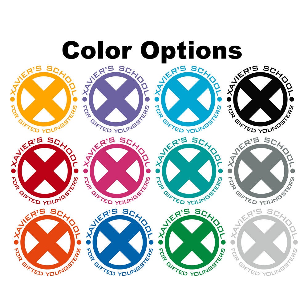 Xavier's School for Gifted Youngsters Decal Sticker