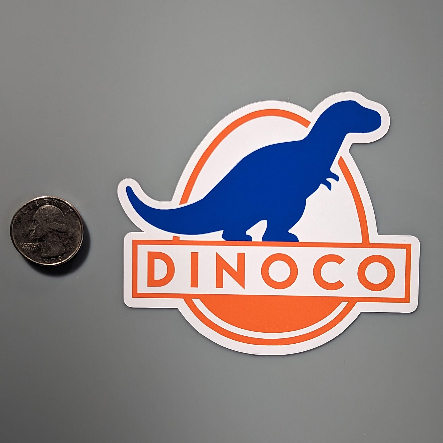Dinoco Decal Sticker