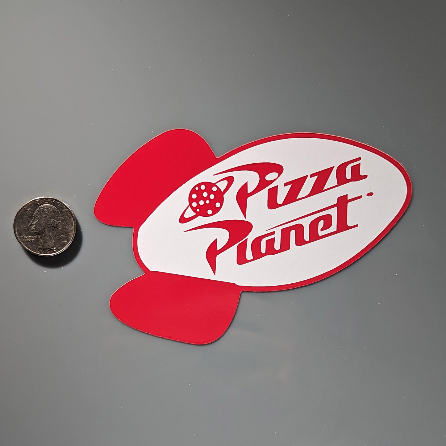 Pizza Planet Decal Sticker