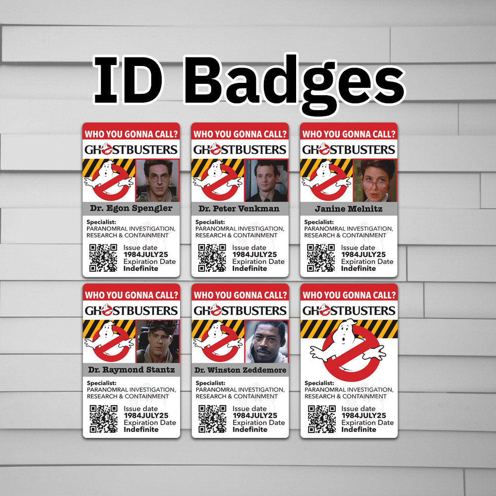 Ghostbusters ID Card