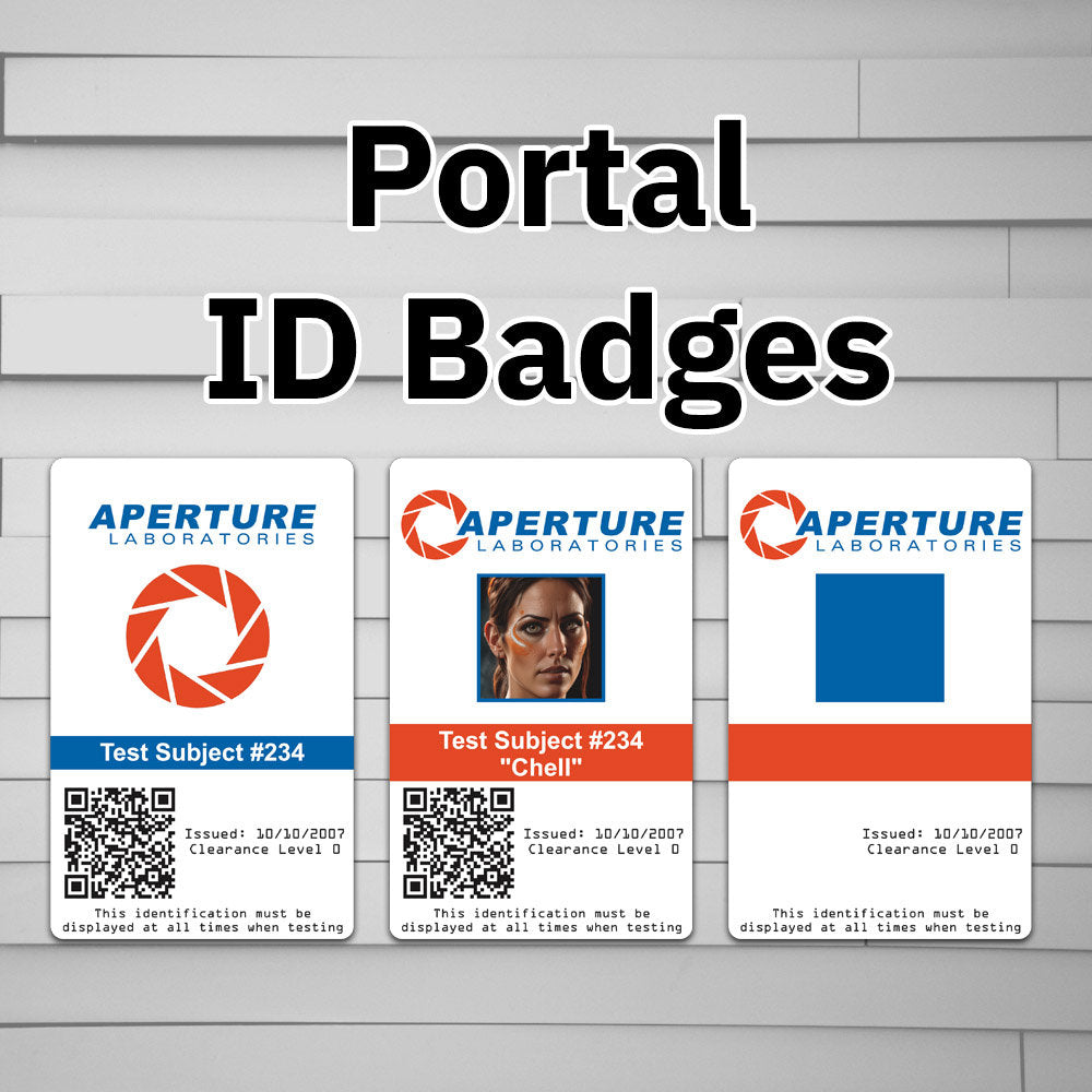 Aperture Laboratories ID Card