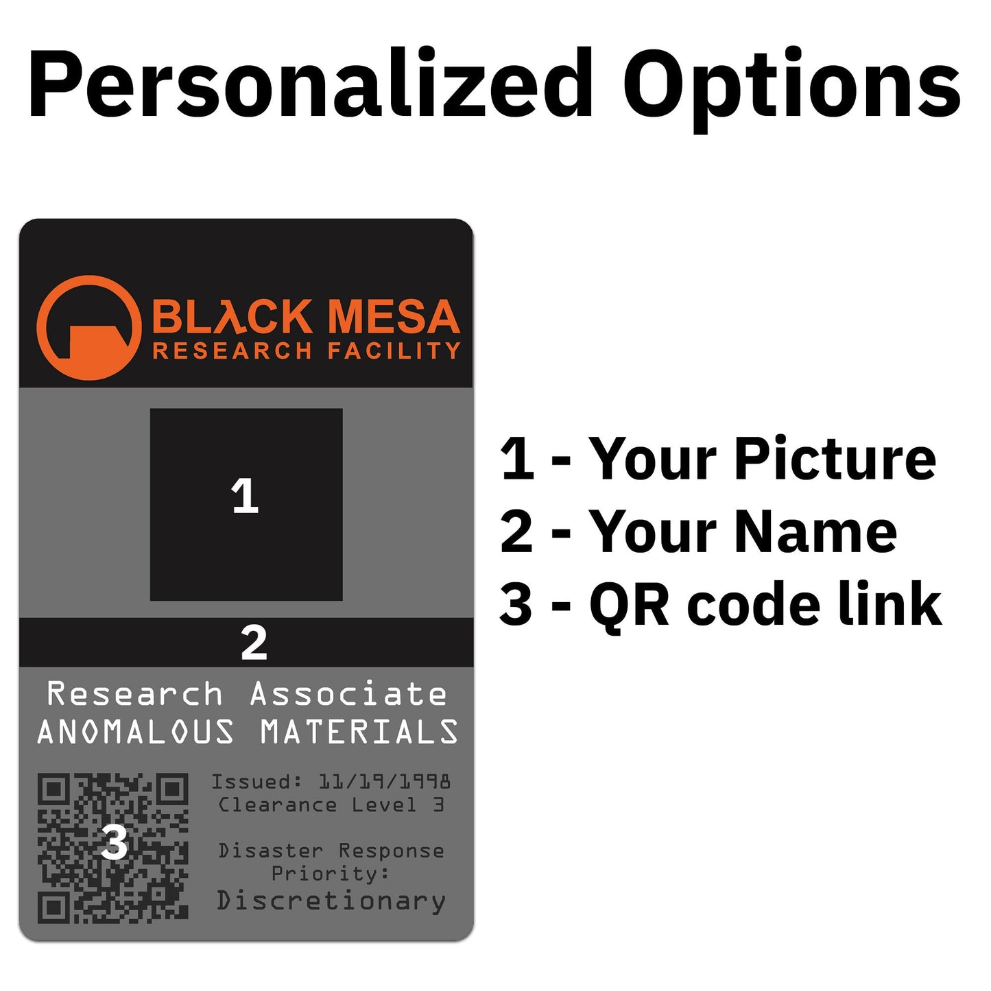 Black Mesa ID Card