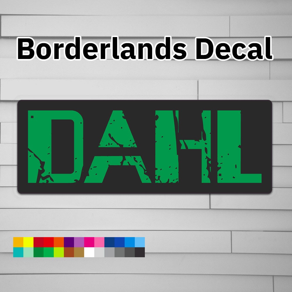 thumbnail image 2 of Borderlands Sticker Pack – 25 Or 50 Matte Waterproof Vinyl Decals For Laptops, Water Bottles 2 of 3