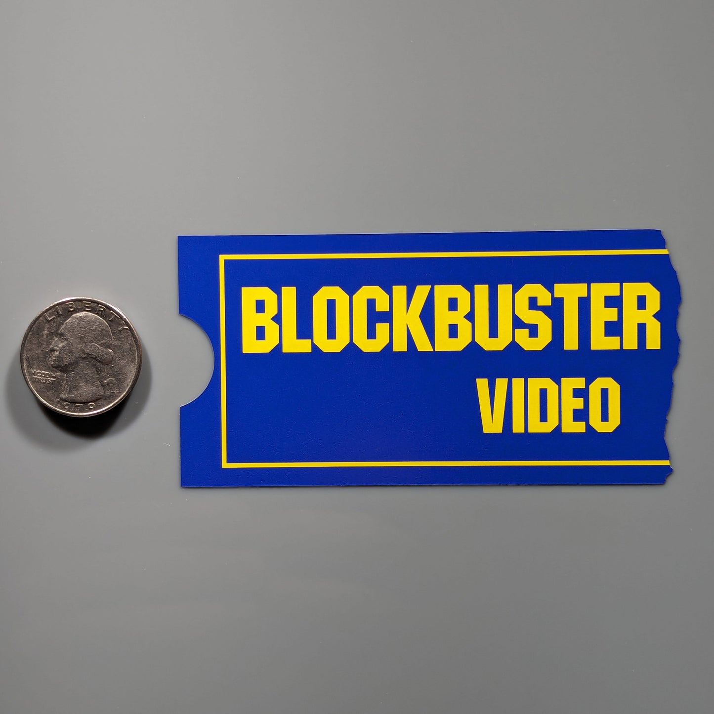 Blockbuster Video Decal Sticker