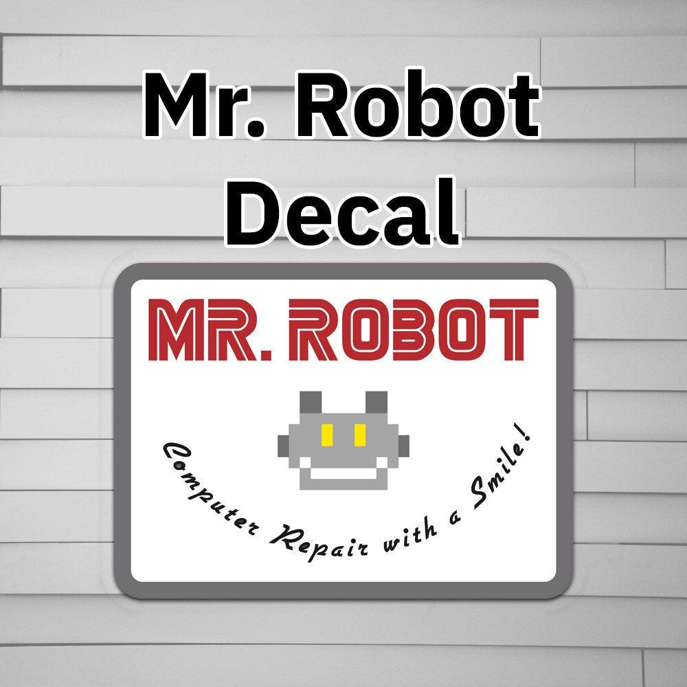 Mr. Robot Decal Sticker