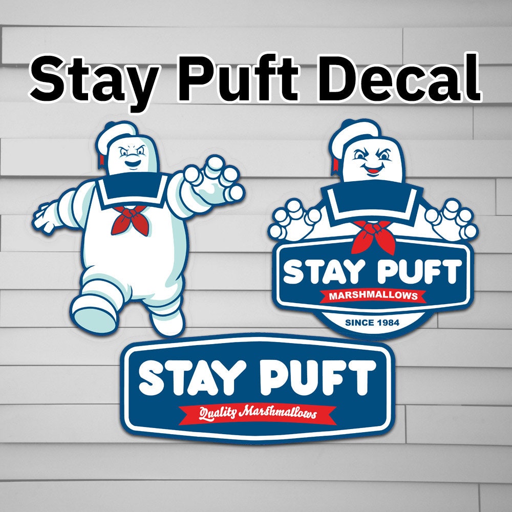 Stay Puft Marshmallow Man Decal Sticker