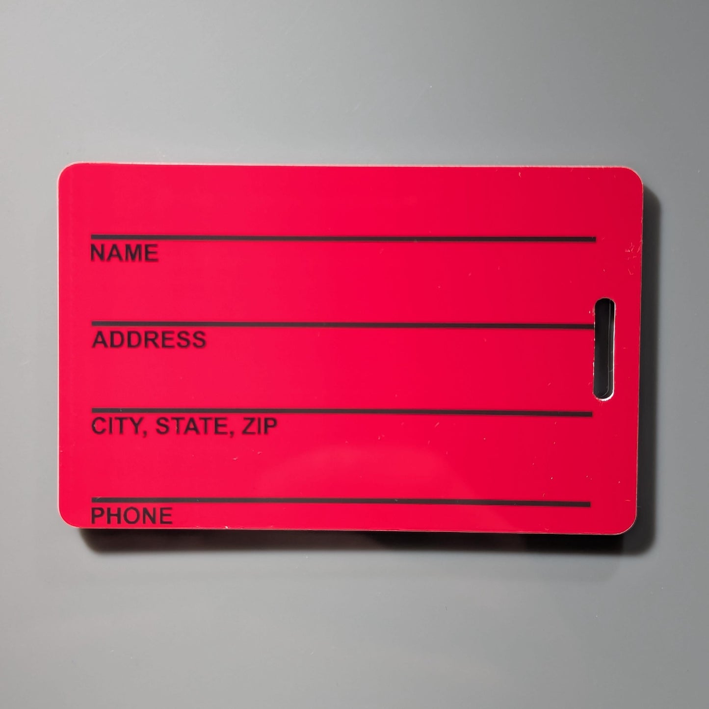 Arasaka Asset Luggage Tag