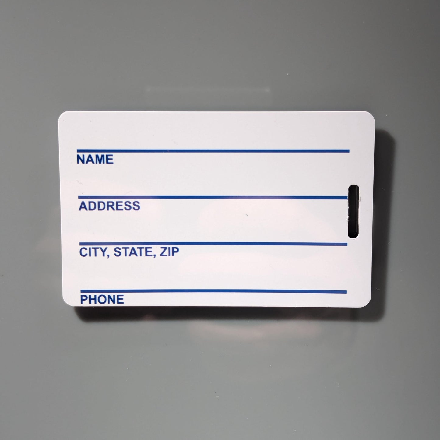 Blockbuster Video Membership Card Luggage Tag