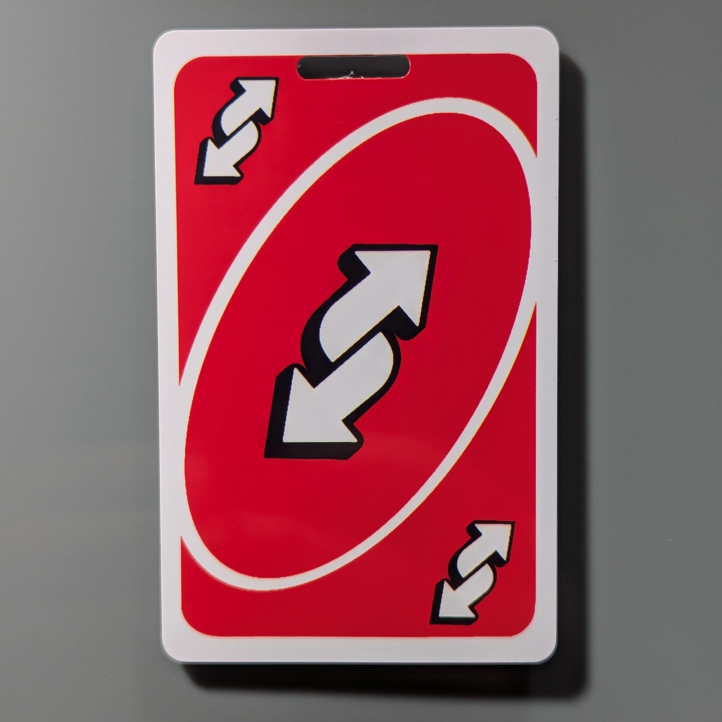 UNO Reverse Card Luggage Tag
