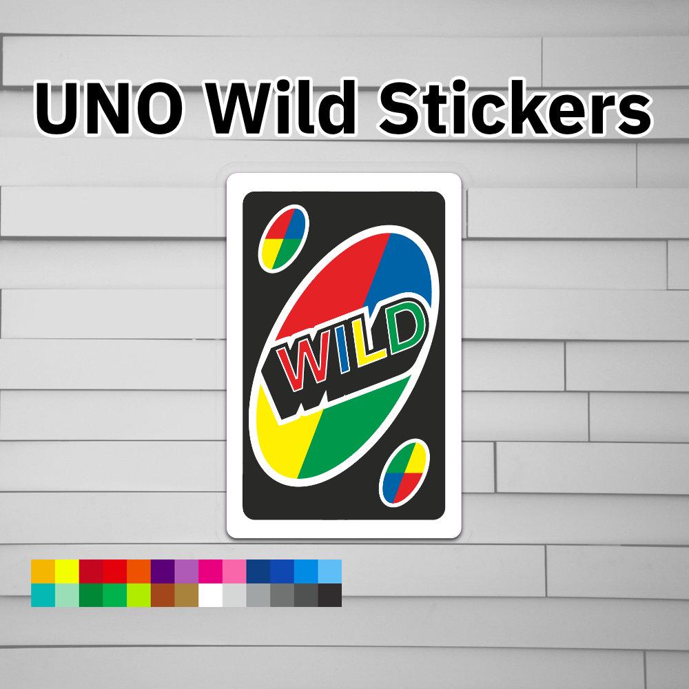 UNO Wild Card Sticker