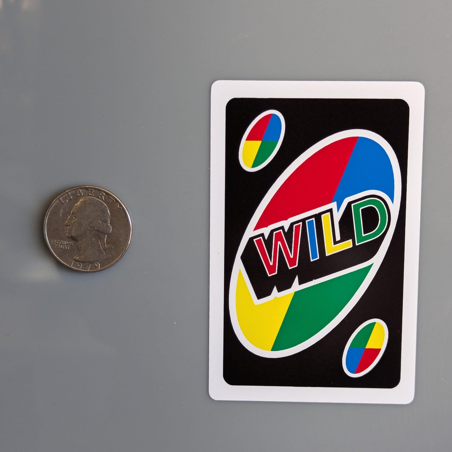 UNO Wild Card Sticker