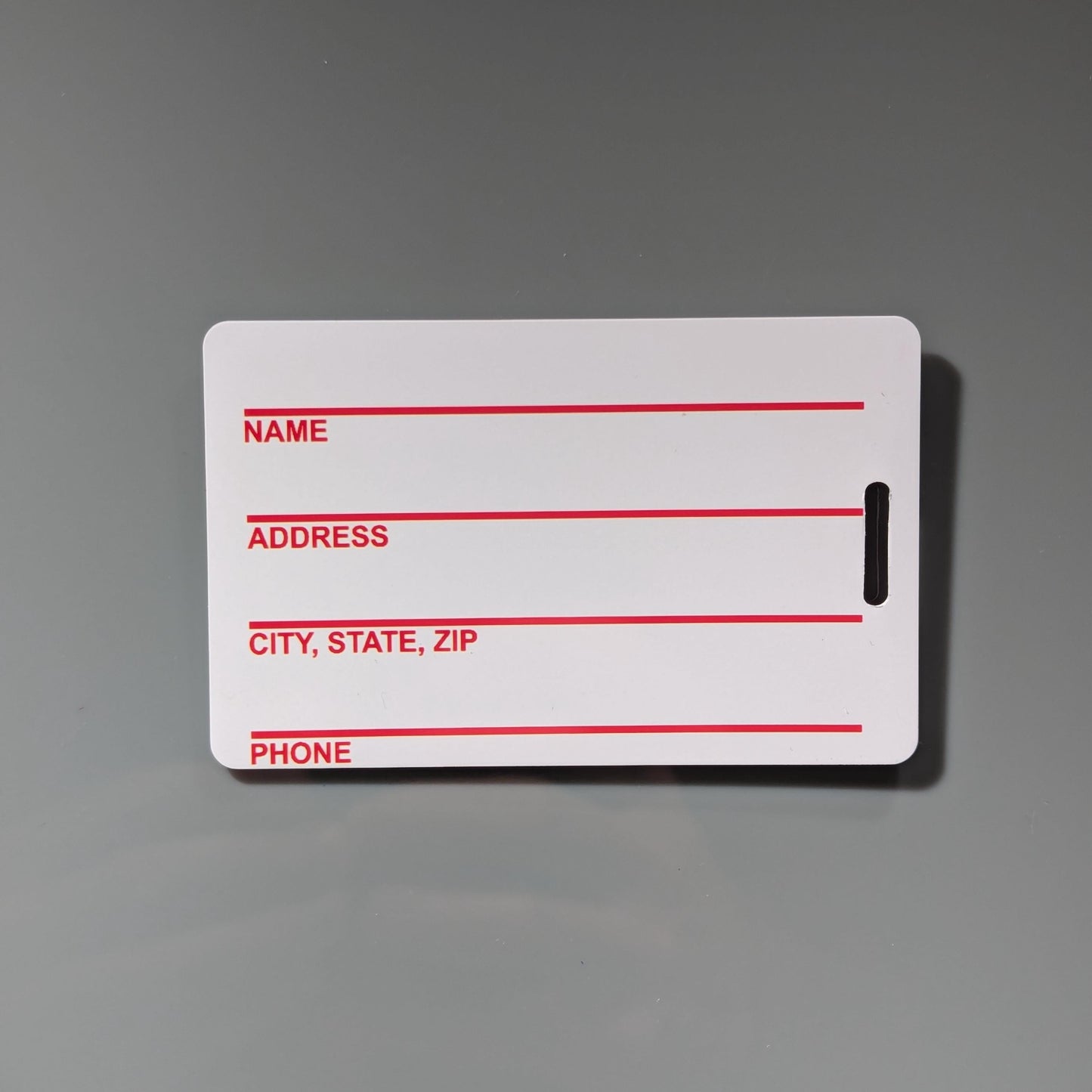 UNO Reverse Card Luggage Tag