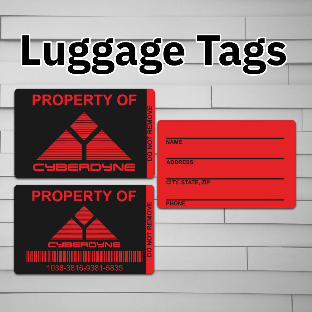 Cyberdyne Asset Luggage Tag