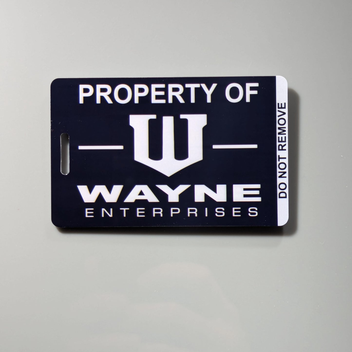 Wayne Enterprises Asset Luggage Tag
