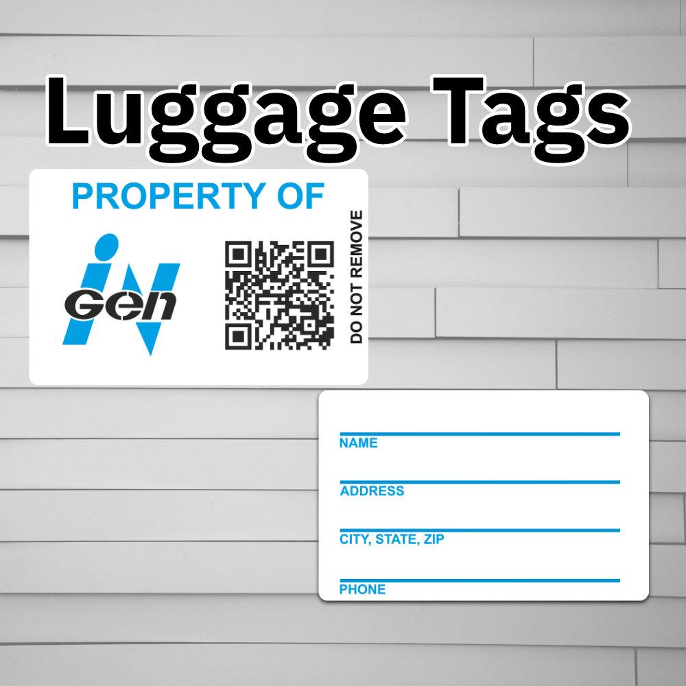 InGen Asset Luggage Tag