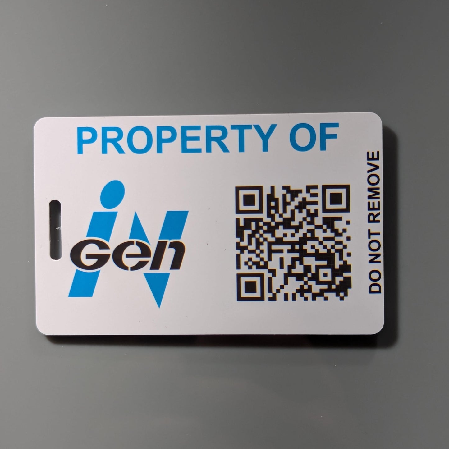 InGen Asset Luggage Tag
