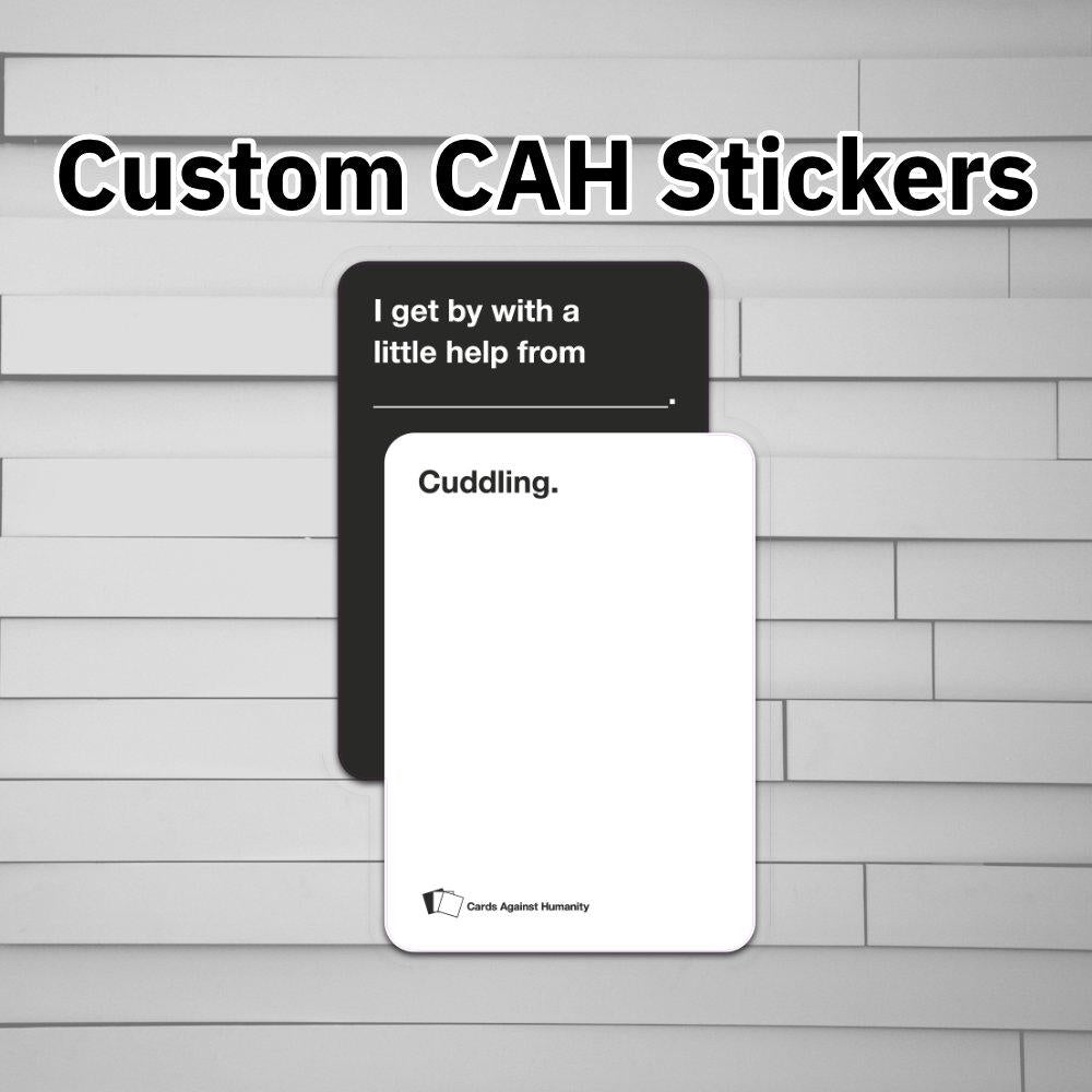 Cards Against Humanity Sticker (double)