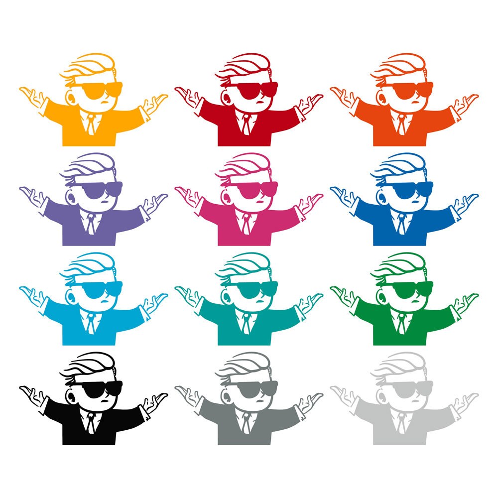 Wall Street Bets Tendie Man Decal Sticker