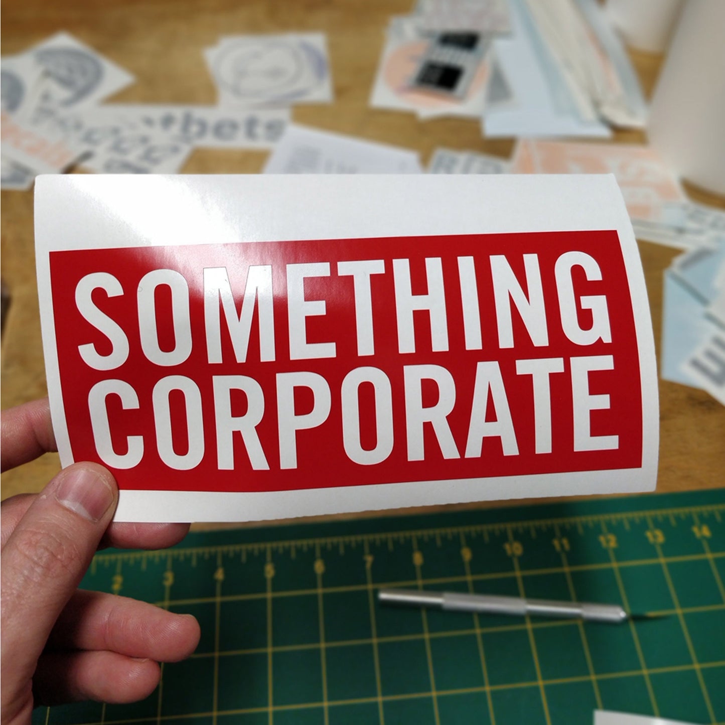 Something Corporate Decal Sticker
