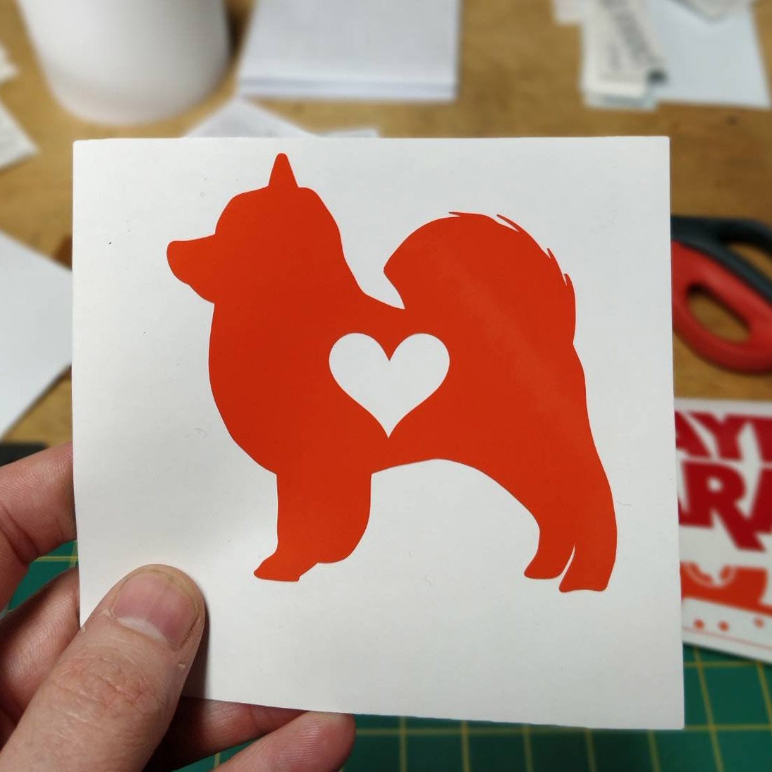 Personalized Dog Breed Decal Sticker