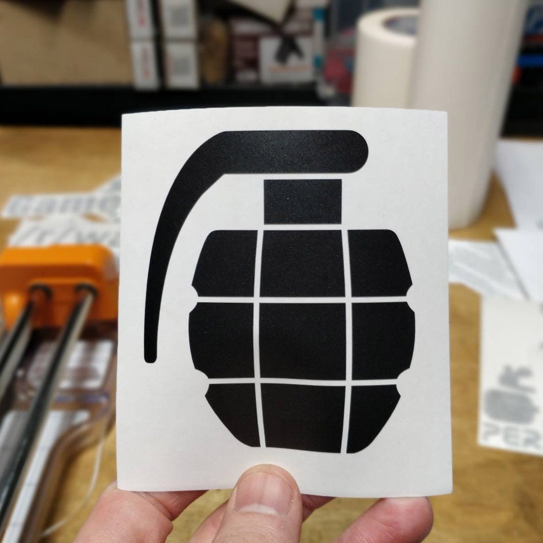 Grenade Decals Sticker