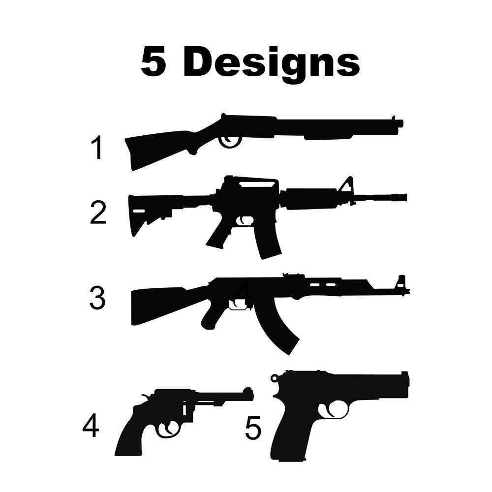 Gun Decals Sticker