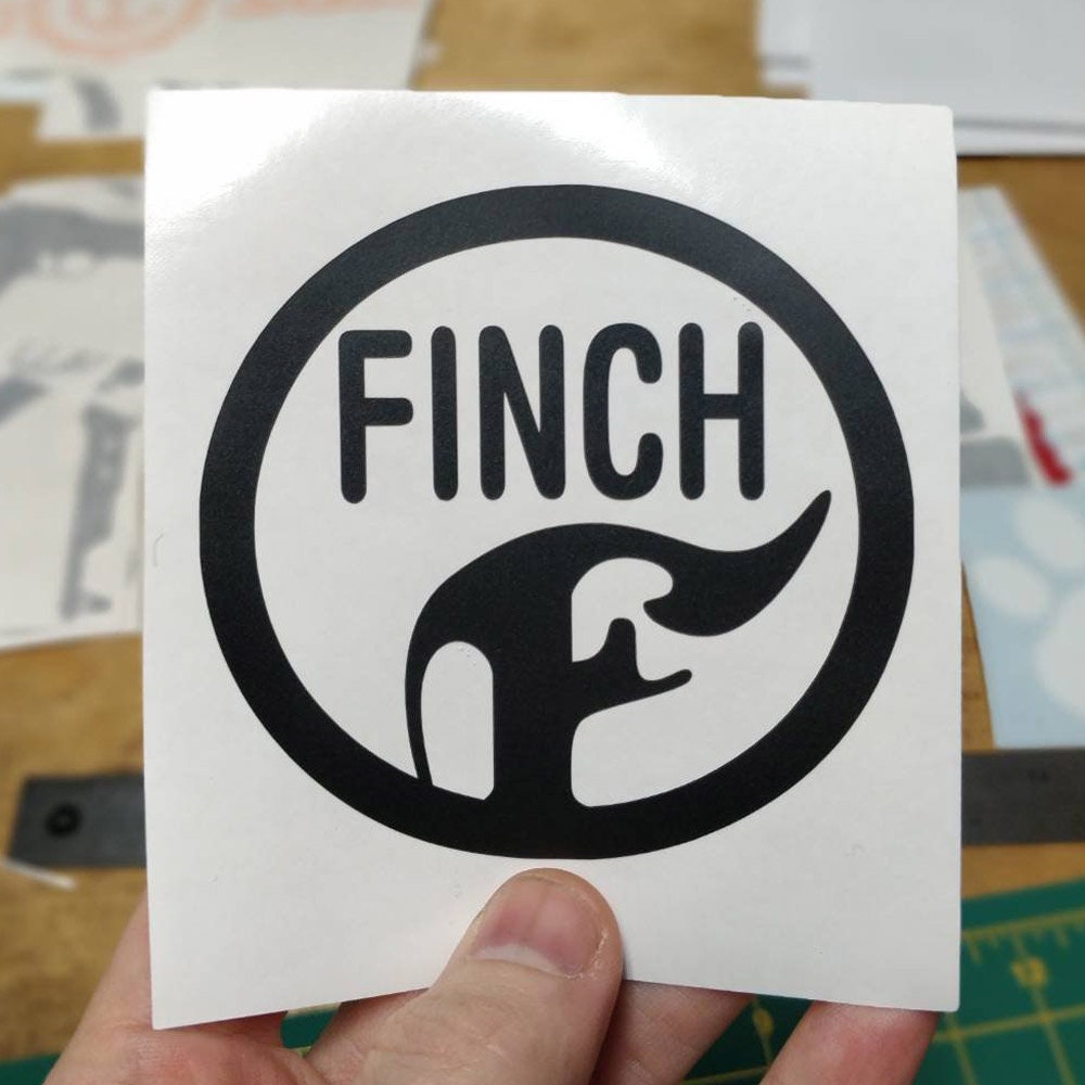 Finch Decal Sticker