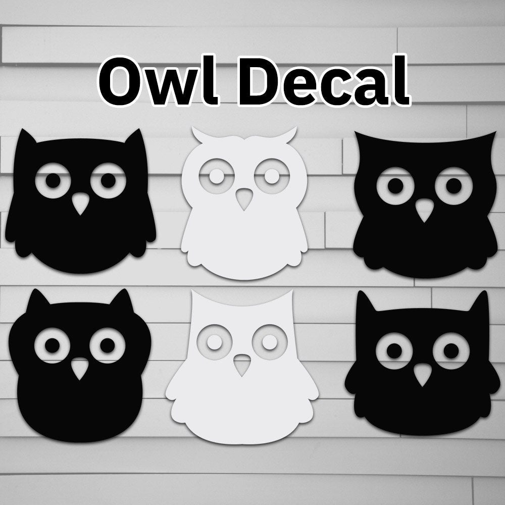 Owl Decals Sticker
