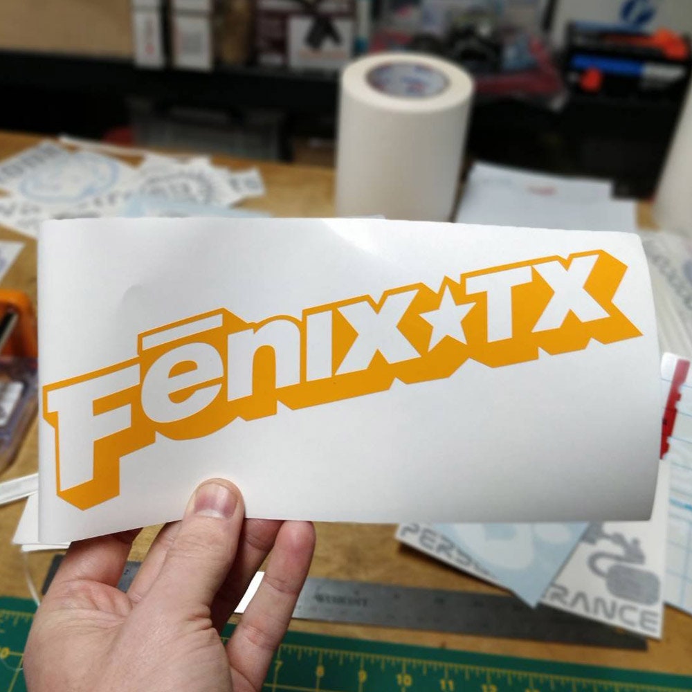 Fenix*TX Decal Sticker Sticker