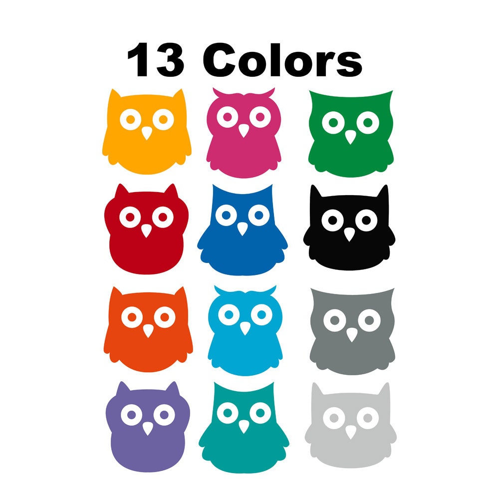 Owl Decals Sticker