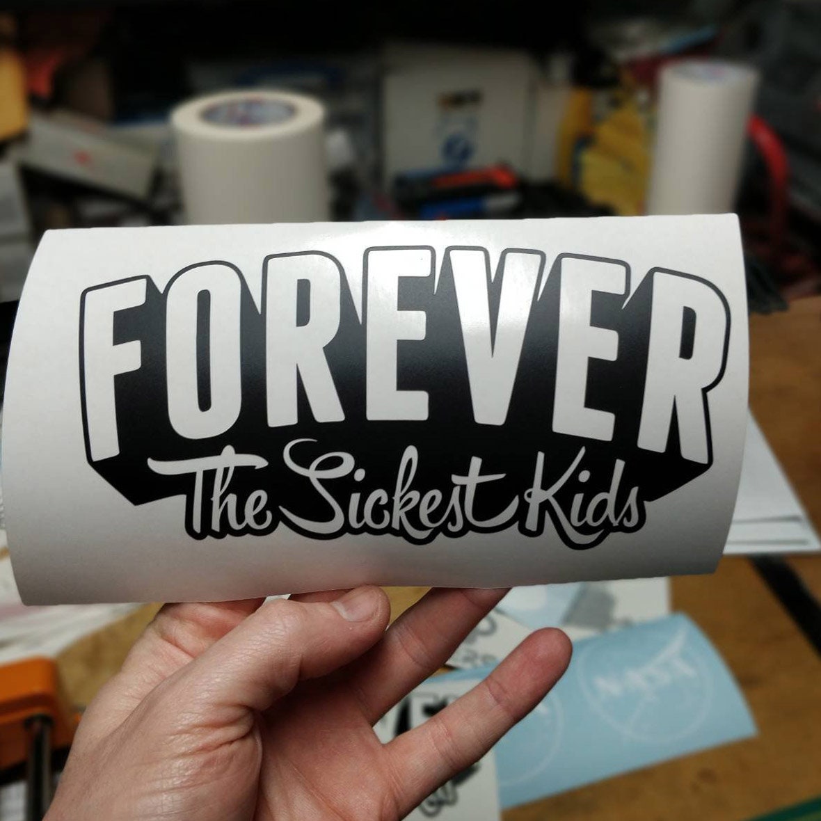 Forever the Sickest Kids Decal Sticker