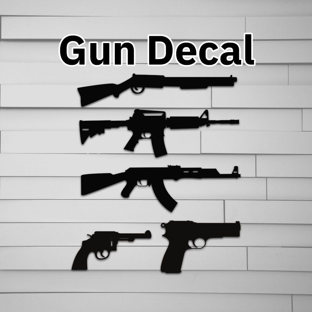 Gun Decals Sticker