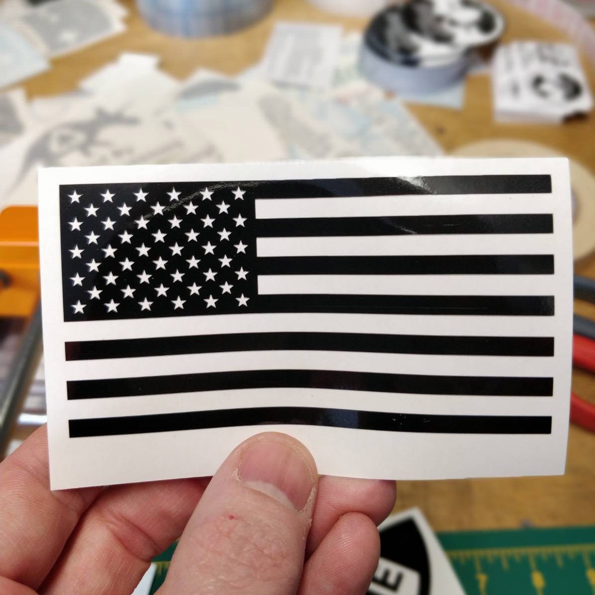 American Flag Decal Sticker