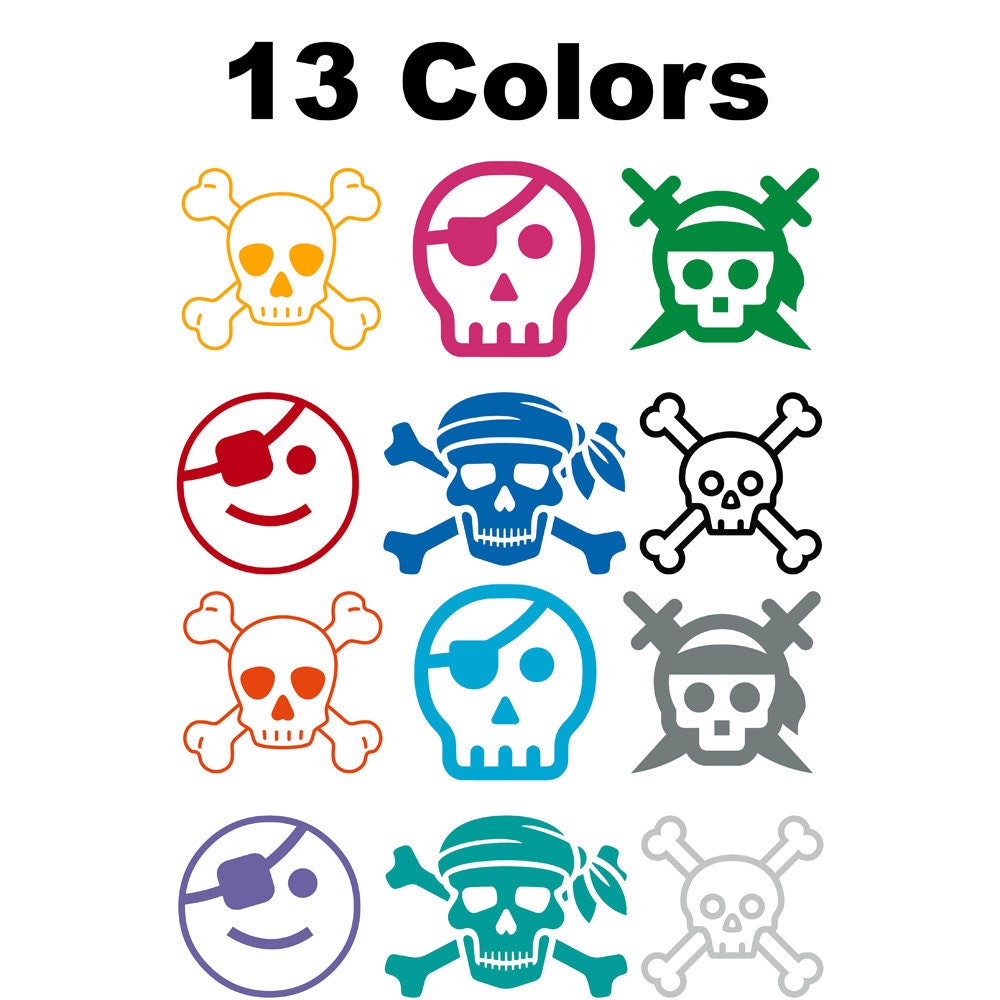 Pirate Decal Sticker