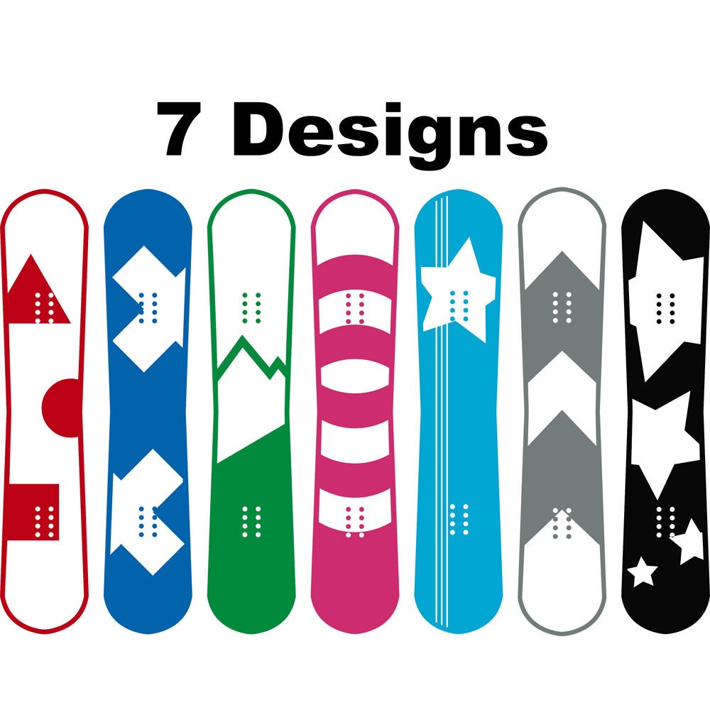 Snowboard Decals Sticker