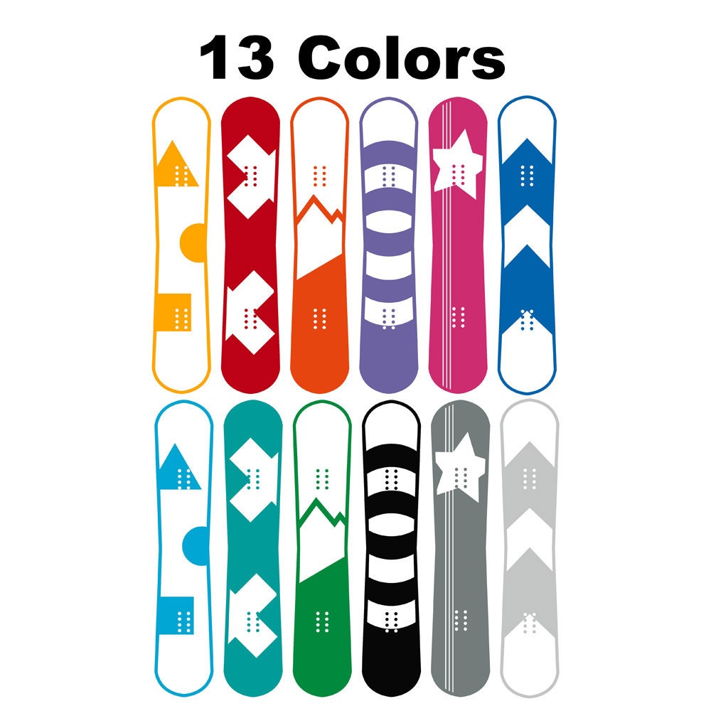 Snowboard Decals Sticker