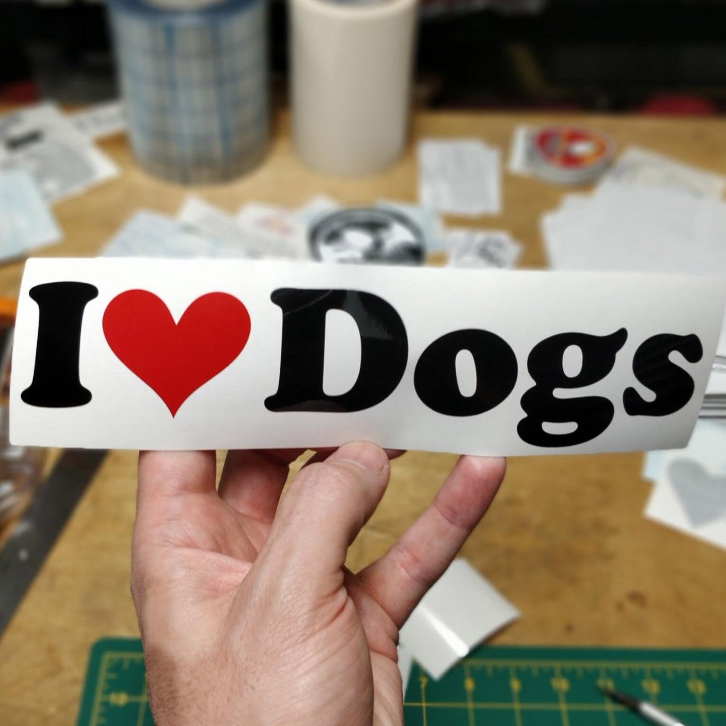 I Heart _____ Decal Sticker