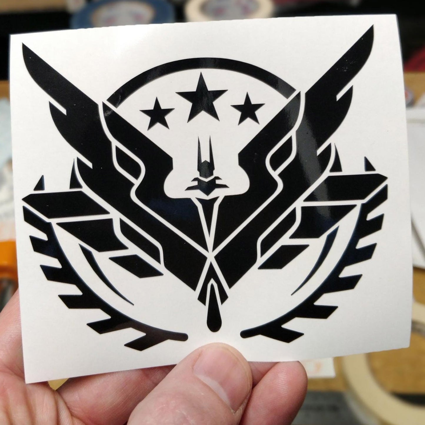 Elite Dangerous Rank Decal Sticker