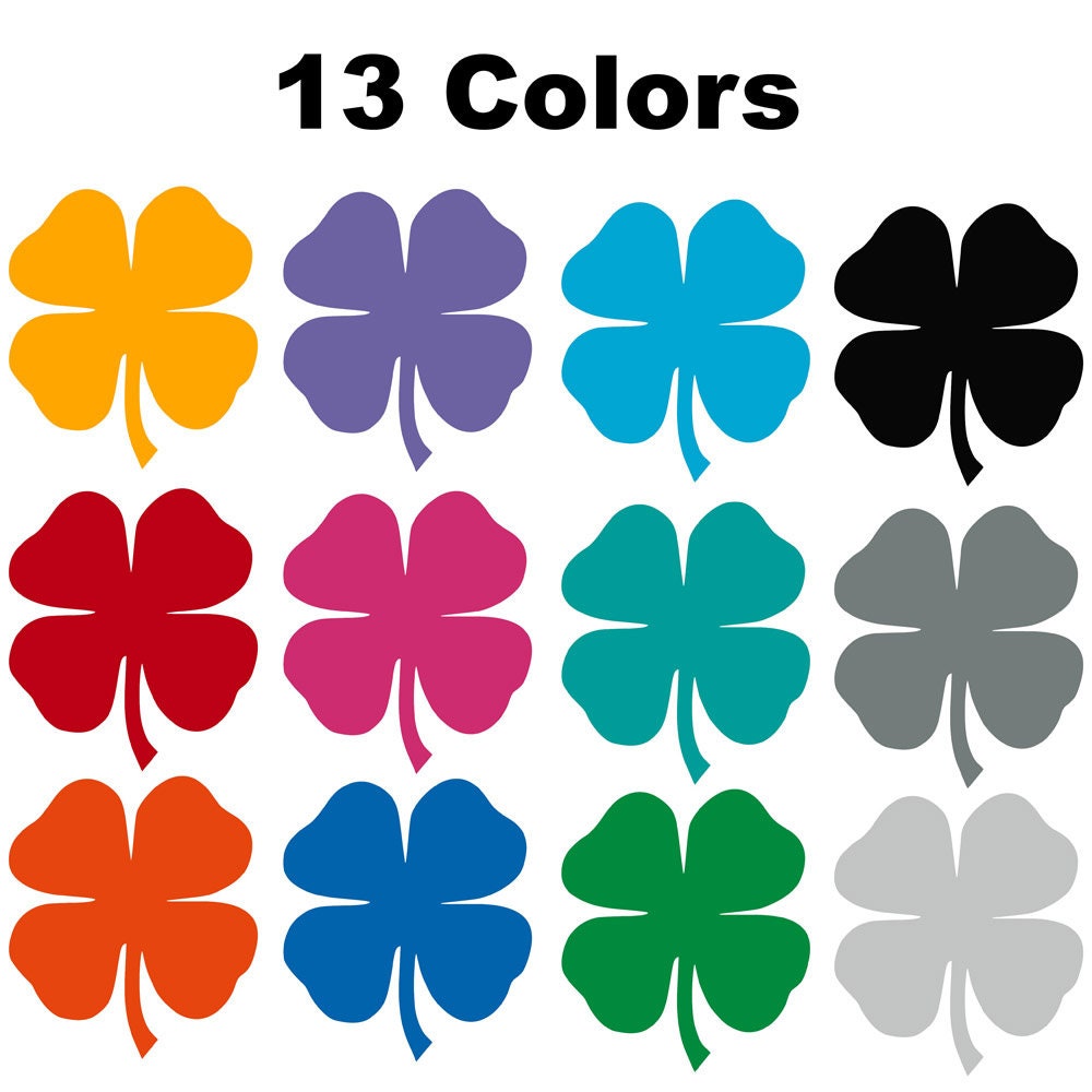 Shamrock Decal Sticker