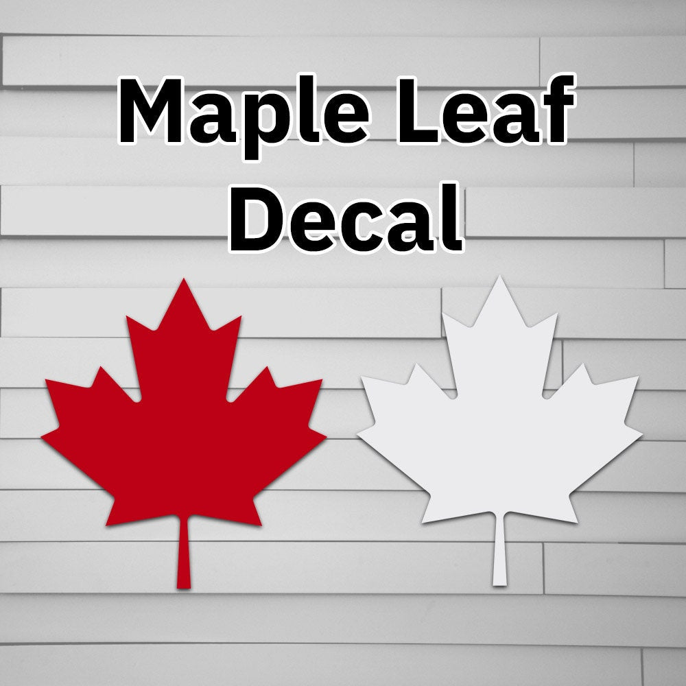 Maple Leaf Decal Sticker