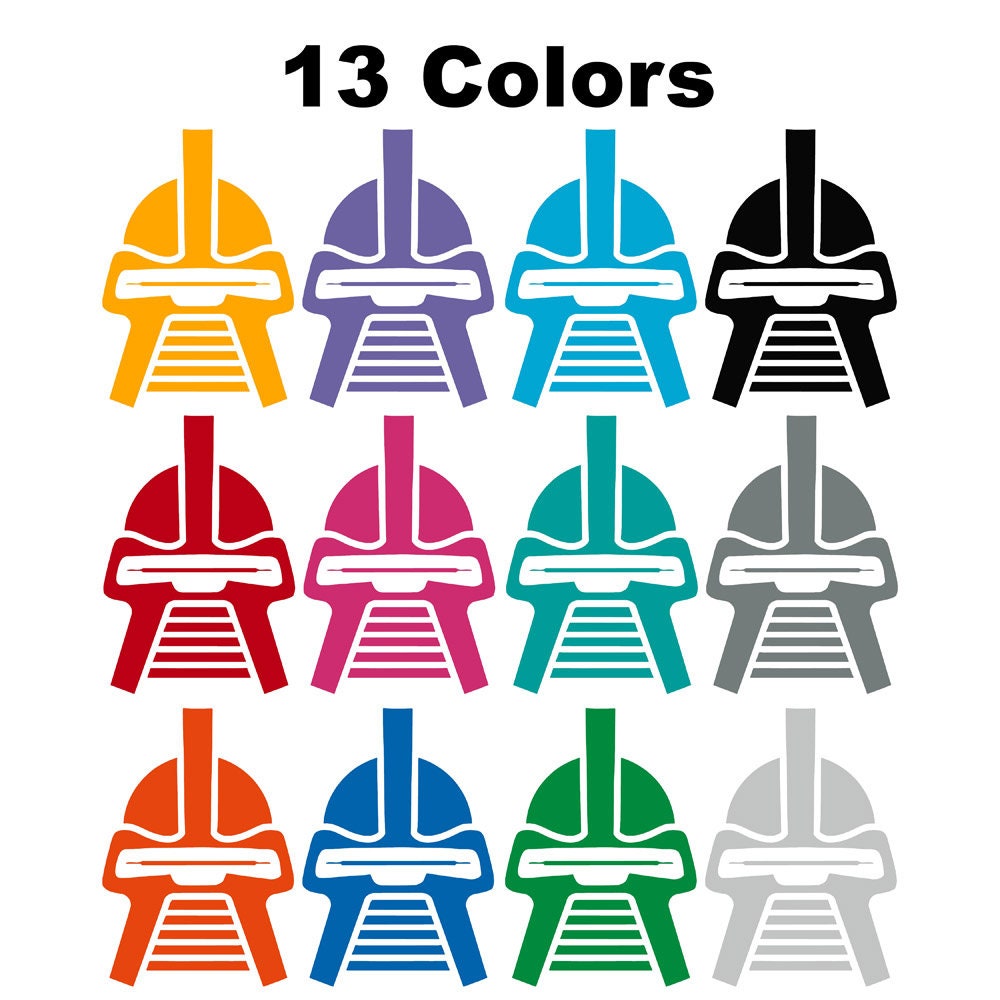 Cylon Decal Sticker