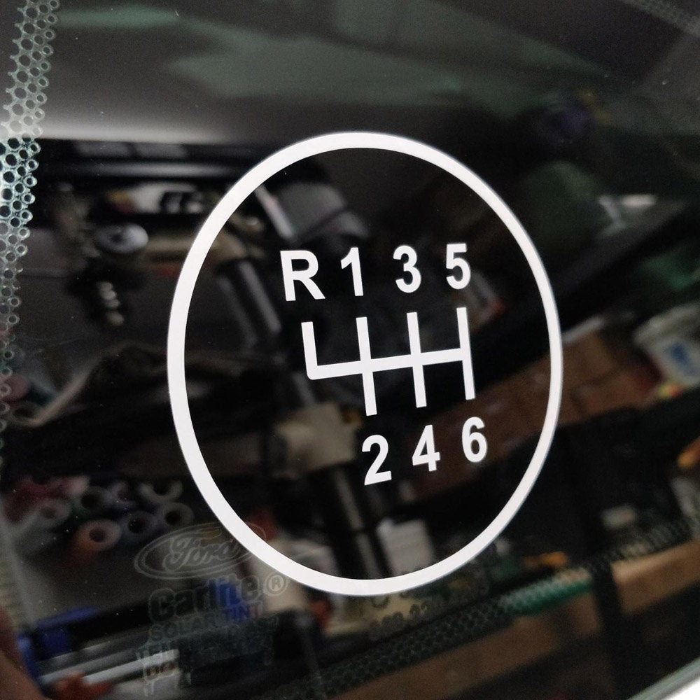 Shift Pattern Decals Sticker