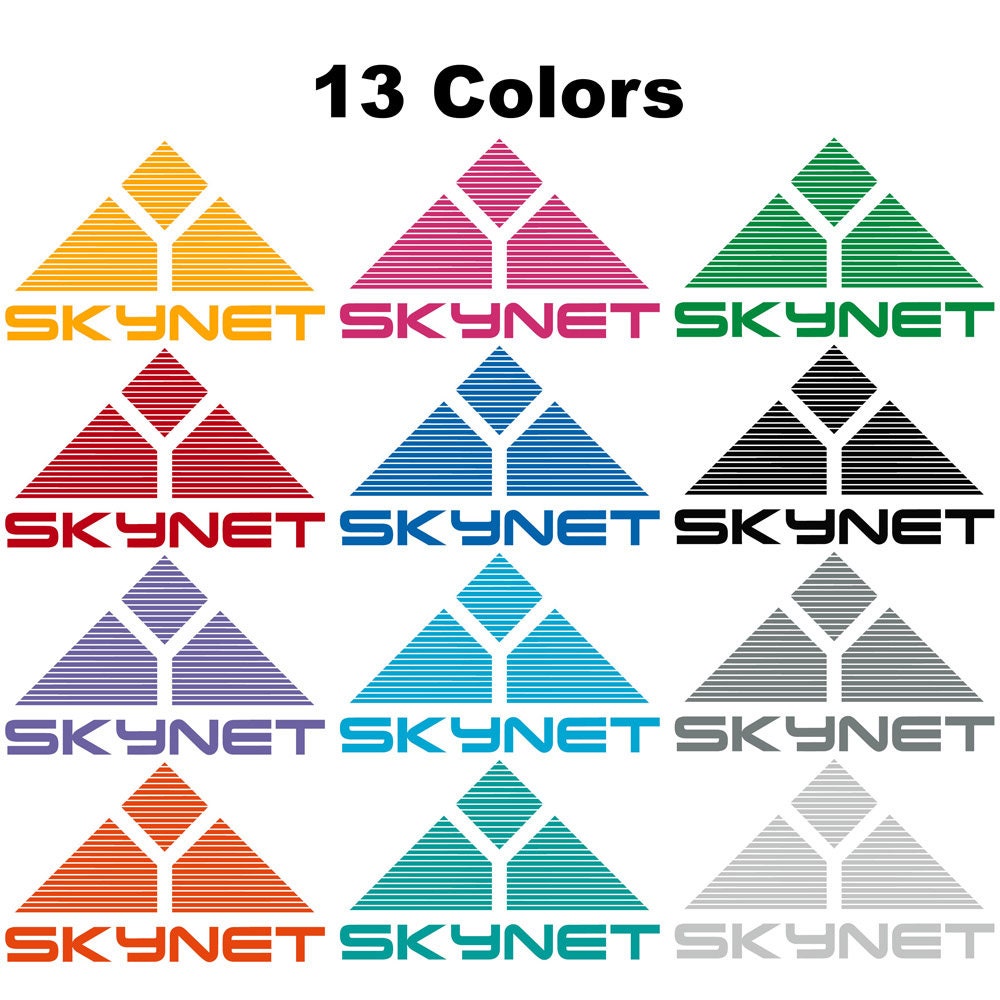 Skynet Decal Sticker