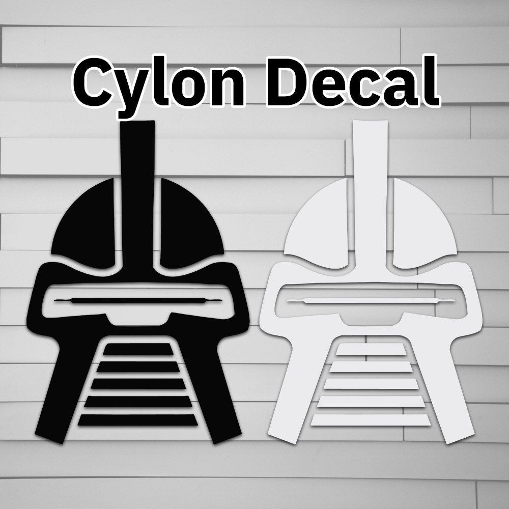 Cylon Decal Sticker