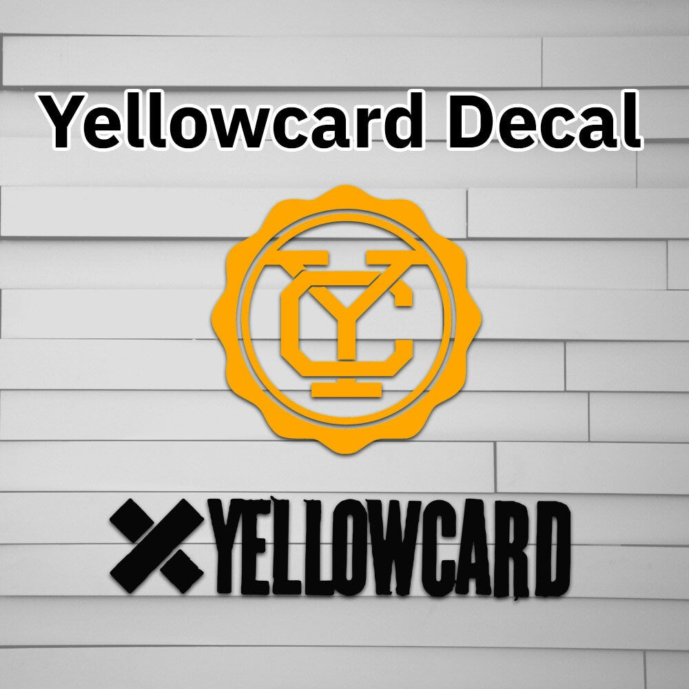 Yellowcard Decal Sticker