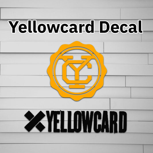 Yellowcard Decal Sticker