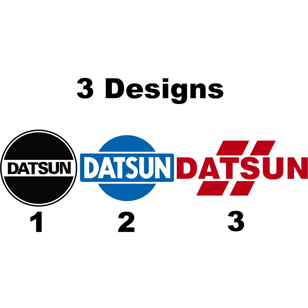 Datsun Decals Sticker
