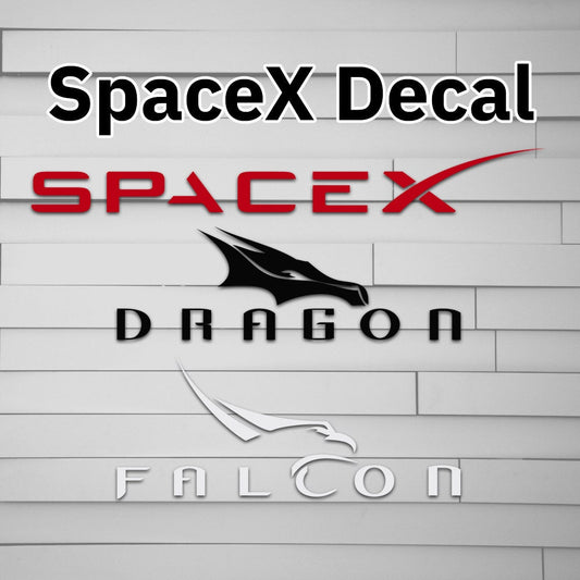 SpaceX Dragon & Falon Decals